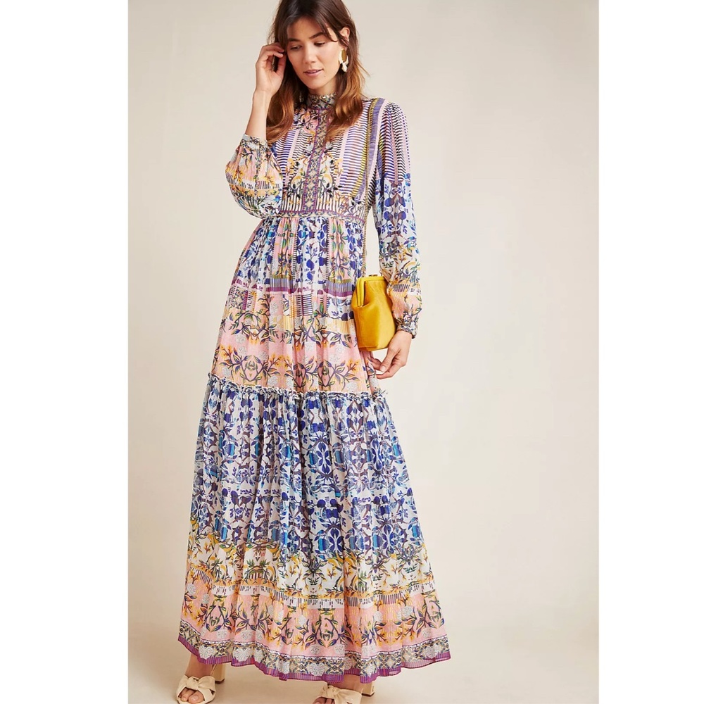 Anastasia Maxi Dress By Bhanuni by Jyoti | Size 8